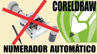 Numerador AUTOMÁTICO do Corel Draw, como colocar números sequenciais no seu arquivo. Facíl