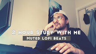 #studywithme #pomodoro #Studymusic 2 HOUR STUDY WITH ME | Muted lofi beats  | 30/5 Pomodoro