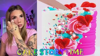 🌰Text To Speech 🍹 ASMR Cake Storytime || @Bailey Spinn || POVs Tiktok Compilations 2023 #48