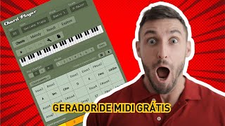 Como eu faço minhas harmonias em Midi só colocando os acordes no Chord Player