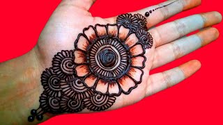 New easy mehendi designs||new latest 2022 mehndi design||simple mehndi ka design||bridal mehandi