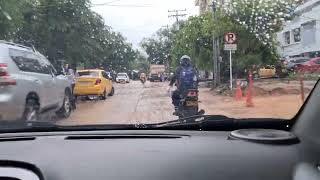 LLUVIA CON TORMENTAS ELECTRICAS AZOTAN BARRANQUILLA