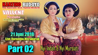 TAYUB TUBAN LAWAS  || LIVE ROROMBO || NYI INDAH NYI MURSIATI&NYI AYUK HANDAYANI || PART 02