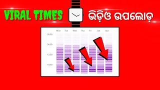 ଭିଡ଼ିଓ ଉପଲୋଡ କରିବାର ଠିକ ସମୟ ☑️ Video upload right time in odia // Odia video upload right time #short