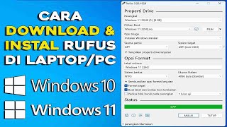 Cara Download & Instal Rufus Di Laptop / PC