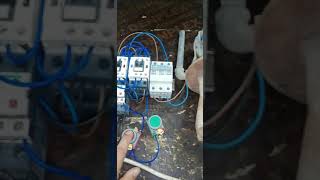 reverse forword starter power wiring with three phase moter#short#video