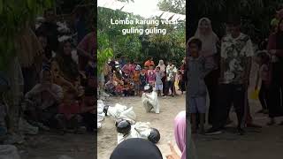 lomba karung versi guling guling#shorts