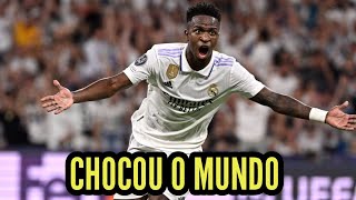 VINICIUS JUNIOR CHOCA O MUNDO 😱