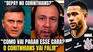 MÍDIA PERDE A LINHA COM MEMPHIS DEPAY NO CORINTHIANS ! CORINTHIANS ACERTA COM MEMPHIS DEPAY