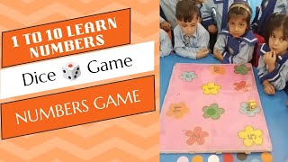 Learn Numbers With Fun#learning numbers#Dice game#fun with numbers.