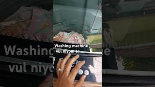 Washing machine chalanor niyom #highlights #viralvideo