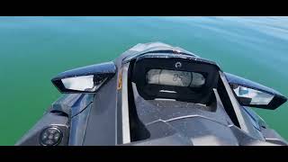 Jetski ride, Auckland to Coromandel Onto Firth of Thames. One handed at 95km/h. 2022 Seadoo GTX230