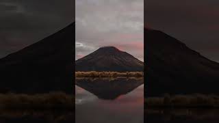 volcanoes and sunsets #volcano  #newzealand #newzealandtourism