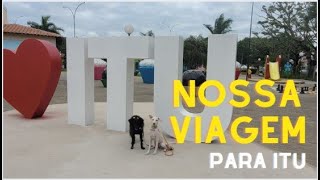 Com minhas cachorras em Itu - viagem pet friendly