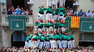 Castellers de Vilafranca - "9d9f" intent desmuntat