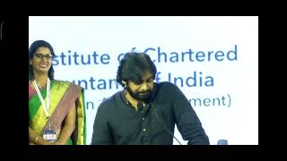 Pavan kalyan garu funny conversation with CA students at International Conference(Hyderabad)