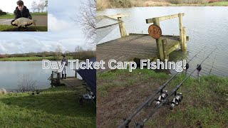 Day Ticket Carp Fishing (Short Vlog)