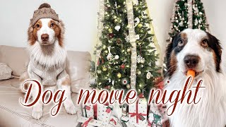 Wrap & Watch: Dog Movie Night And Advent Calendar Unboxing With My Pup! | Vlogmas Day 2