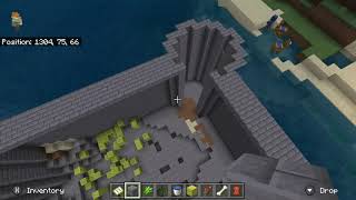 Minecraft Nintendo Switch castle build##minecraftcasstle#minecraftepicbuild#cavesandcliffsupdate