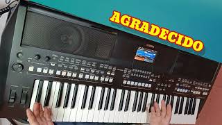 Agradecido | ritmo Yamaha | Tienda de ritmos y samples Avofc