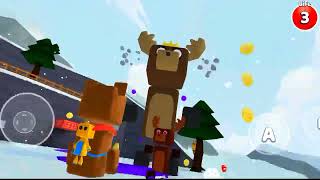 SUPER BEAR ADVENTURE NEW GAMEPLAY SNOW VALLEY | PUZZLE SOLVE | #superbearadventure