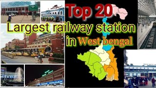 Top 20 Largest railway station in west bengal