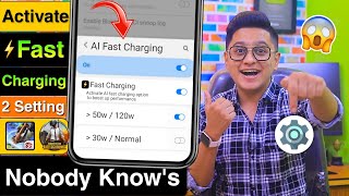 How to ON AI Fast Charging in Any Phone | Ultra Fast Charging Kaise Kare Boost Performance Tutorial