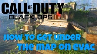 COD BO3 GLITCHES|*NEW*|SOLO UNDER THE MAP EVAC!!!