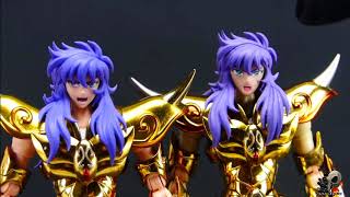 Myth Cloth EX - Scorpion Milo  Saintia Sho Edition - Review Addendum - Comparativa de caras .