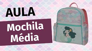 Aula Mochila Média Sereia