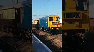 CHOPPER MAGIC! Railtour at Mauldeth Rd, May 2022.