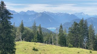 Wanderung zur Hochalm im Isarwinkel (in 4K)