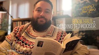 Poetry: BOOK HAUL + reading Ted Kooser