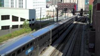 Metra Inbound Near Canal Street