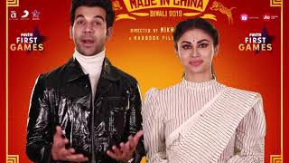 Happy Diwali from Rajkummar Rao and Mouni Roy | Made in China | Paytm First Games