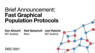 BA: Fast Graphical Population Protocols