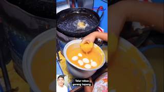 Telur rebus di goreng lagi, kuliner ala India #streetfood #kulinerindia #kulinerprindavan