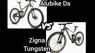 Zigna Doble Suspensión VS Alubike XTA DS / ¿Cuál es mejor?