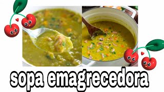 sopa emagrecedora