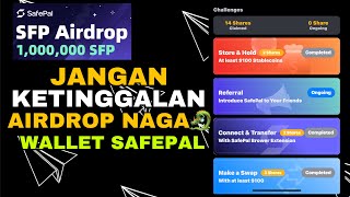 AIRDROP CRYPTO TERBARU SAFEPAL WALLET TUTOR LENGKAP !!