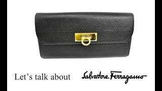 I Love Salvatore Ferragamo Leather Goods!  Chit Chat and My Favorite Wallet