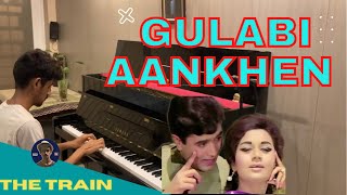 Gulabi Aankhen Piano Cover | The Train | Mohammed Rafi | गुलाबी आँखें | Bollywood | Rishabh DA