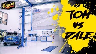 A visit to EBC BRAKES *TOM vs DALE The Ultimate Car Build Off - Tom Episode 12