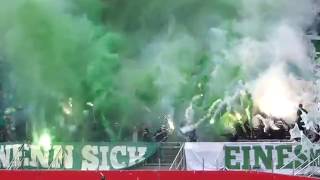 Fürther Pyroshow in Nürnberg (1.FC Nürnberg - Greuther Fürth 0:2 | Franken-Derby)