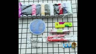 Sewing Kit Box   Alat Set Jahit Isi 8 Benang   Alat Jahit