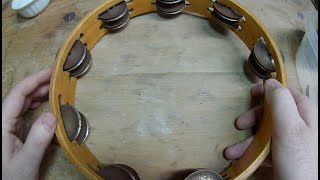 Vintage Tambourine Restoration (De-Rust) using Evapo-Rust