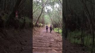 Gunung Sumbing || Trek Gagal Dengkul Via Butuh Kali Angkrik #shorts