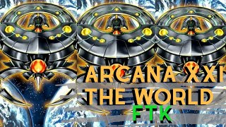 ⭕️How to Summon Arcana XXI- The World FTK +📈DECK LIST| (DANGER/ARCHITYPE/yugioh/遊戯王)