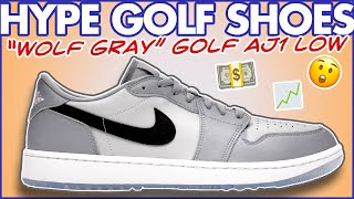 Hype Golf Shoes - Jordan 1 Golf Low Wolf Gray Review, Sizing, Resell Prediction, Is it worth it