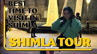 Snowfall ke saath hua shimla me  welcome ❄️😍  #shimla #travelvlog #shimlatour #snowfall #viral